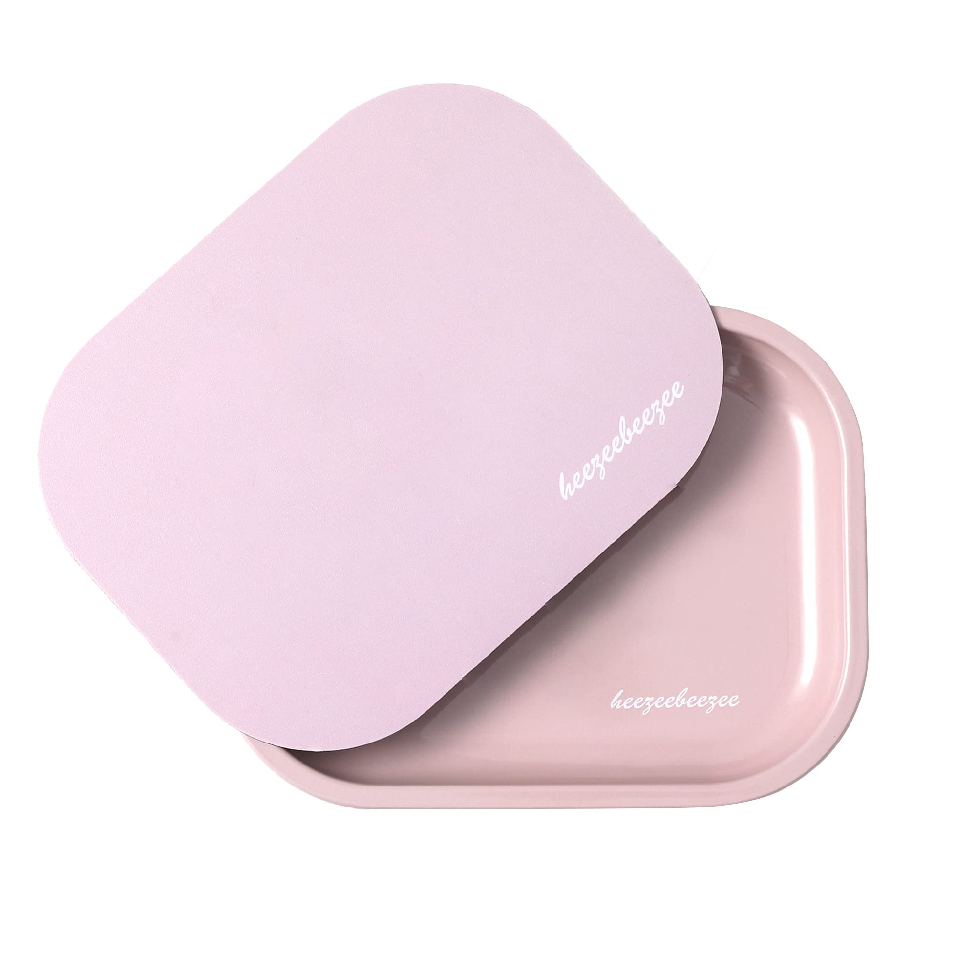 pink rolling tray with magnetic lid